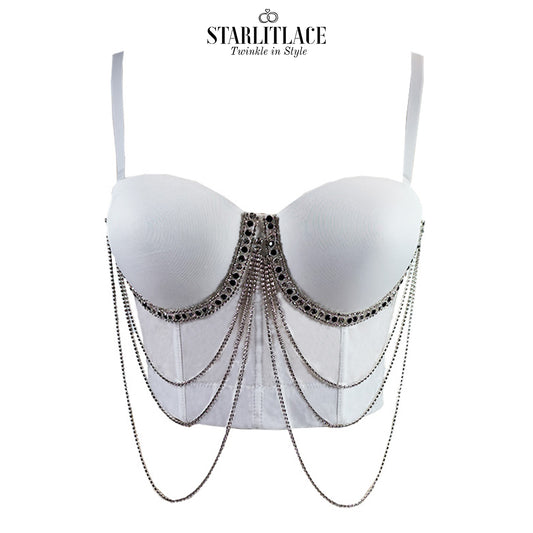 Jewelry Bridge - Women Corset Bra