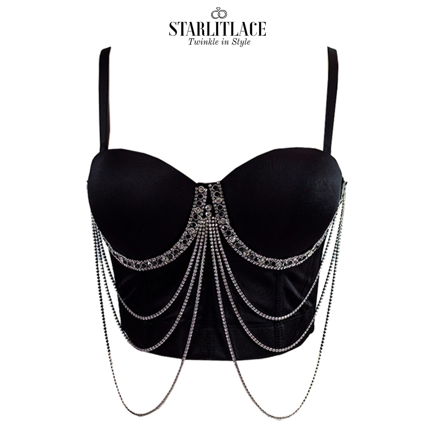 Jewelry Bridge - Women Corset Bra