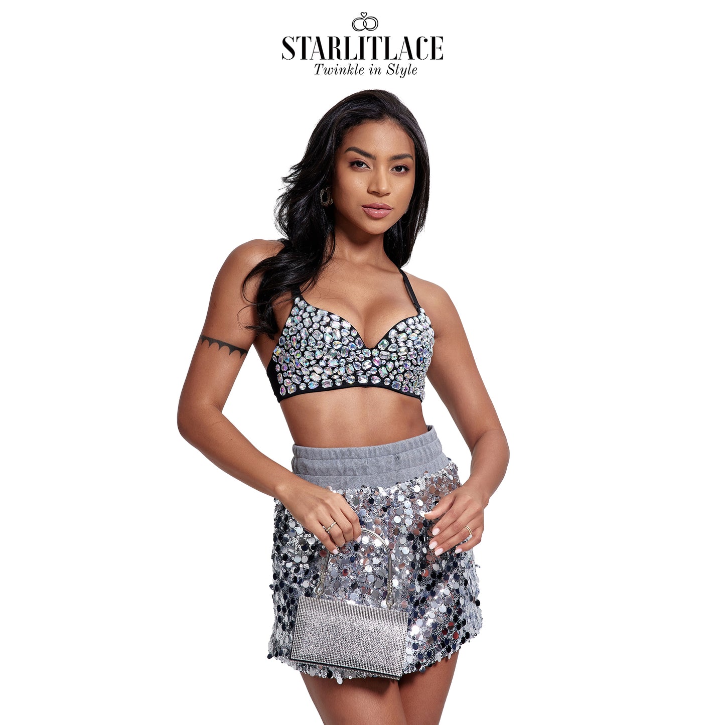 Crystal Language - Women Corset Bra